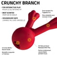 thumbnail image 2 of Playology Jumbo Crunchy Branch - Beef Scented Dog Toy, 2 of 6