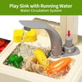 thumbnail image 4 of Set de cocina Pupu Pig Kids con estufa, parrilla, fregadero y accesorios, 4 of 6
