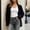 #0311-Black, variant on Women's V-Neck Cardigan with Pockets Single Breasted Button Long Sleeve Knit Sweater for Winter Daily