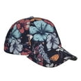 thumbnail image 3 of Fotbe Flowers Ad Butterflies Baseball Cap, Flowers Ad Butterflies Print Dad Hat,Outdoor Hat,Adjustable Sports Cap, Perfect For Activities, 3 of 9