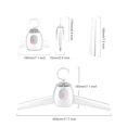 thumbnail image 2 of Secadora de ropa portátil con iones negativos, plegable y compacta para uso doméstico, diseño de percha con sistema de control de temperatura inteligente y protección contra sobrecalentamiento, ideal, 2 of 6