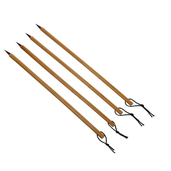 NUOLUX Drawing Pens 4Pcs for Chinese Calligraphy and Writing 10.9in