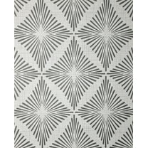 Fine Decor Denver Dark Grey Starburst Wallpaper