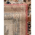 thumbnail image 7 of Unique Loom Utopia Collection Area Rug - Antheia (2' 7" x 10' Runner Terracotta/Blue), 7 of 7