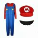 thumbnail image 3 of Mens Adult Super Mario And Luigi Fancy Dress Plumber Bros Halloween Costume, 3 of 5