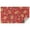 Red Christmas Gingerbread, variant on Red Christmas Gingerbread Man Pattern Rectangle Tablecloth 60"x102",Waterproof Polyester Rectangle Table Cloth, Wipeable Spillproof Polyester Tablecloth for Dining, Camping, Indoor and Outdoor