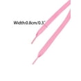 thumbnail image 3 of INSPIRE CHIC Colorful Gradient Flat Shoelaces Shoestring Shoe Laces for Sneakers 1 Pair Pink 140cm/55.12", 3 of 4