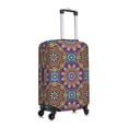 thumbnail image 3 of Daiia Mandala Luggage Cover, Thickened Washable Travel Luggage Covers, Elastic Unique Baggage Covers for 18-20 inch Luggage-Medium, 3 of 9