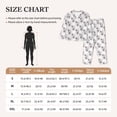 thumbnail image 5 of Uemuo Poodle Dog Pattern Womens Pajama Sets,PJ Set for Women,Pajamas for Women Logo,Long Sleeve Pajama Set for Women,Soft Long Sleeve Top With Pants-, 5 of 9