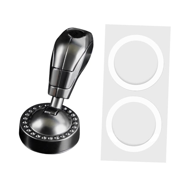 Cubierta protectora para botón de arranque, decoración interior, accesorios para coche, metal, compacto, decorativo, premium, universal, joystick para Barra gris