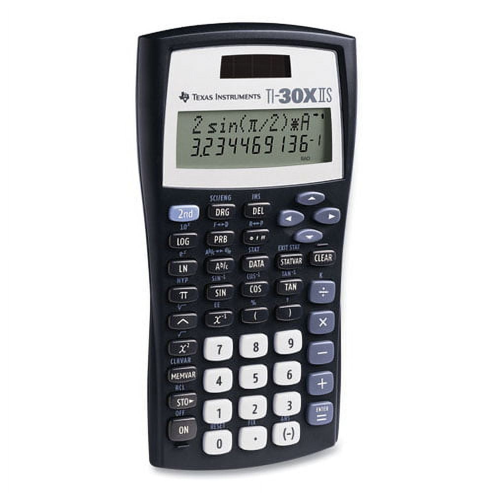 Texas Instruments TI-30XIIS Scientific Calculator 10-Digit LCD, Black