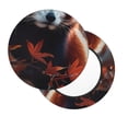 thumbnail image 2 of Hirioo Red Panda Autumn Branches for Round Bar Stool Seat Covers Washable Stool Cushion Slipcover Elastic Bar Chair Covers for 12-14 Inch Chair-12 inch, 2 of 7
