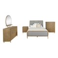 thumbnail image 4 of Arini 5-piece Upholstered Eastern King Bedroom Set Sand Wash and Grey, 4 of 6