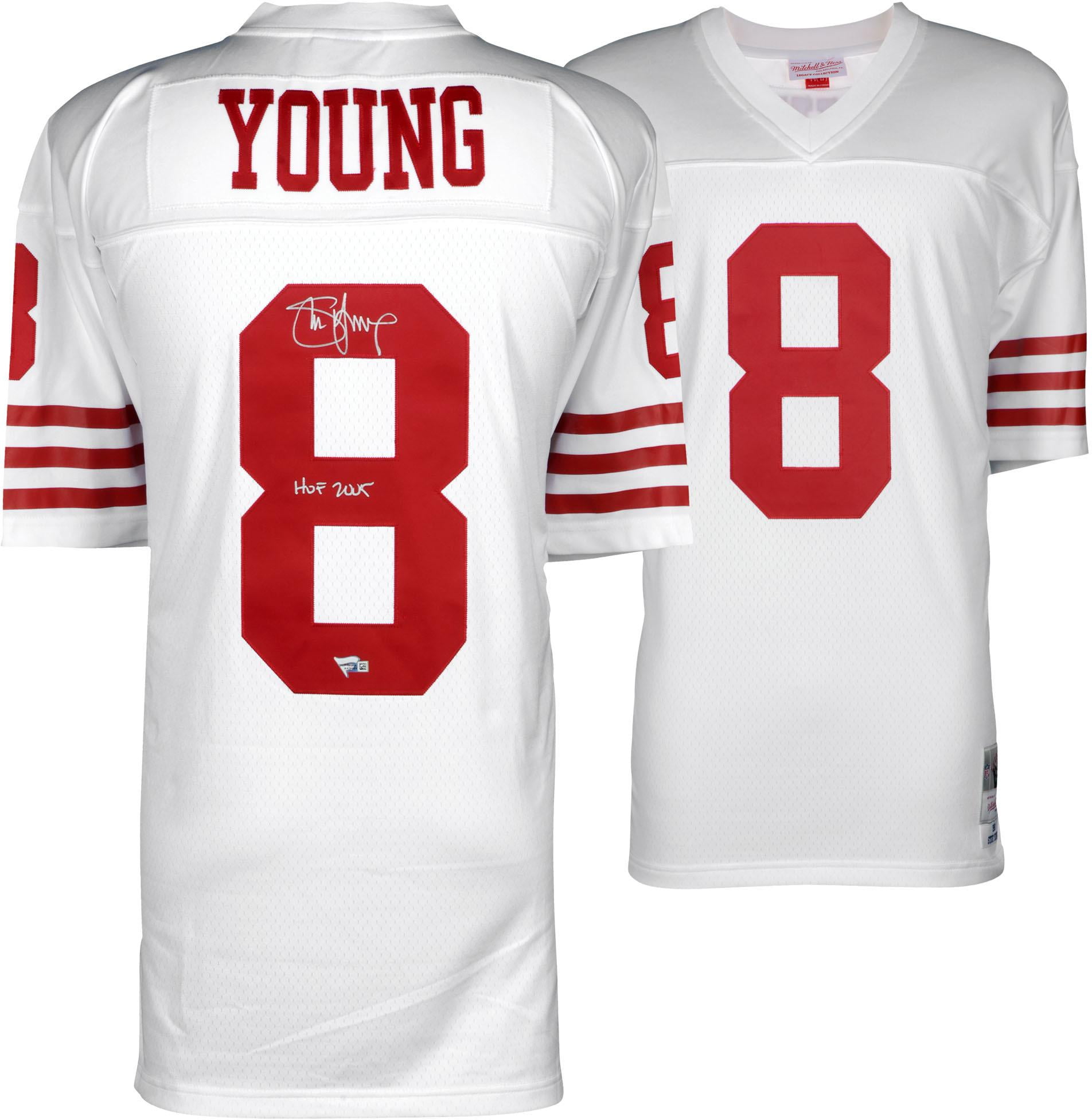 steve young signed jersey