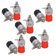 thumbnail image 3 of Wiring Binding Post, Improve Work Efficiency 5 Set Oxidation  Silver Alloy Contact Long Mechanical Life Binding Post Connector  for Power, 3 of 8