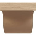 thumbnail image 2 of 9"W x 9"D x 9"H Wide Del Monte Rough Cedar Woodgrain TimberThane Corbel, Primed Tan, 2 of 6