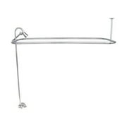 BarclayConverto Shower w/54" Rect Rod