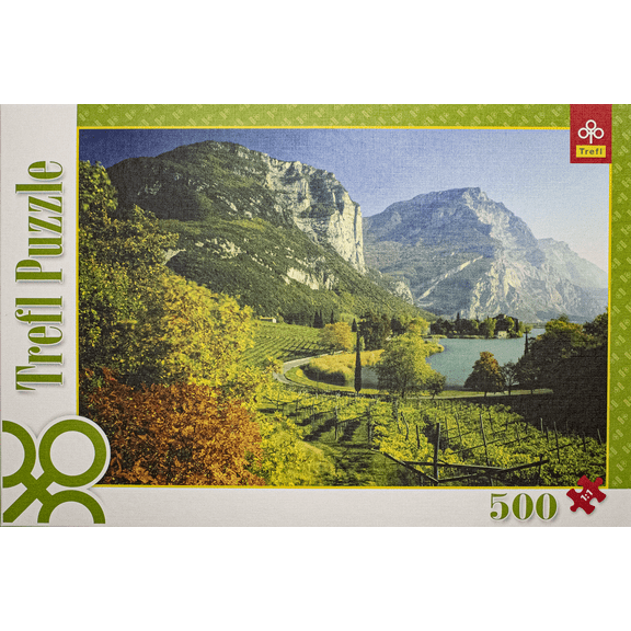 Trefl Jigsaw Puzzle -  Lake Toblino, Trentino, Italy (500 Pieces)