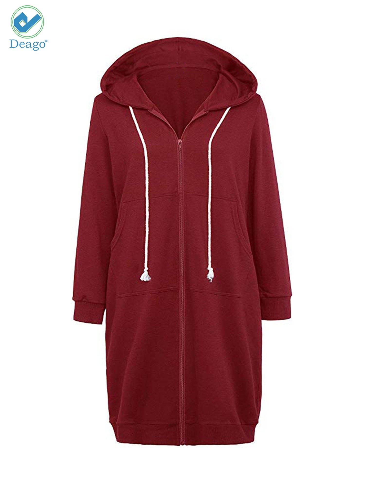 Fleece Longsleeve Hoodie Damen Fuzzy Sweater Spencer Spencer