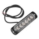 thumbnail image 3 of Luz estroboscópica de emergencia intermitente lámpara de señal de advertencia 12V 6LED iluminación amarilla para camión coche motocicleta, 3 of 5