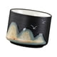 thumbnail image 4 of Taza de té de cerámica, taza de té de Kung Fu, taza de Sake, juego de té clásico de , taza de Espresso para , Sake, Yerba Mate , Negro, Copa recta, 4 of 8