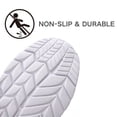 thumbnail image 4 of CHICVOMEY Mules for Men Arch Support Lightweight Breathable Mesh Open Back Shoes Comfortable Outdoor Walking Casual Slip On Work Shoes, 4 of 7