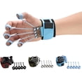 thumbnail image 2 of 1 pieza Azul 40 lb Entrenador de flexión y extensión de dedos Extractor de abducción de rehabilitación Equipo de ejercicio de fuerza de estiramiento Agarre de fuerza de dedo, 2 of 5