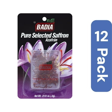 Badia Saffron Spanish 0.4 g (Pack of 12)