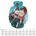 thumbnail image 2 of Gravity Falls Sweatshirts Casual Pullover Hoodie Jacket Unisex Hooded Activewear 3D Printed Long Sleeve Sweater with Pocket XL, 2 of 8