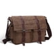 thumbnail image 3 of Mujeres Hombre Bolso Bolso Cámara Bolera Billetera Móviles Mercado Crossbody Pack Gran Capacidad Camping Flap Messenger Bolgénes Múltiples bolsillos Café grande Methold AP004585-05, 3 of 6