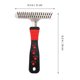 thumbnail image 2 of Peine de aseo portátil, cepillo rastrillador para nudos de pelo, herramienta práctica para limpiar el cabello, peine con mango para mascotas, gatos y perros., 2 of 7