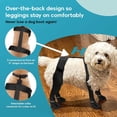 thumbnail image 2 of Skymirror Suspender Boots for Dogs Anti-Slip Fall Waterproof Dog Shoes Leggings Adjustable Suspender Boots for Dogs Winter Snow Rain Hiking Paws Protector, 2 of 8