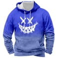 thumbnail image 2 of CONZONE Mens Casual Hoodies Long Sleeve Pullover Hoodie for Men Graphic Y2K Hooded Sweatshirts With Pocket, 2 of 5