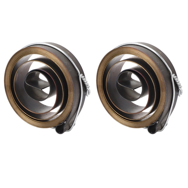 2 Pcs Ressort de Retour de Perceuse Chromé Stable pour Perceuse Horizontale Verticale
