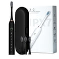 thumbnail image 6 of Wovilon Toothbrush- Toothbrush With 4 Brush Heads-With Toothbrush Box- 6 Cleaning Modes- Water Proofing IPX7 Water Proofing Toothbrush--Newly, 6 of 9