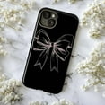 thumbnail image 6 of Elegant Pink Bow iPhone Case – Minimalist Hand-Drawn Ribbon Design Protective Cover for iPhone 16 15 14 13 12 11 Pro Max Mini Plus, 6 of 6