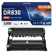 DR830 Brother Drum Replacement for Brother DR-830 Drum Unit Black for Brother TN-830XL TN-830 TN830 HL-L2460DW MFC-L2820DW DCP-L2640DW HL-L2405W HL-L2400D HL-L2480DW Printer (1Pack)