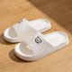 thumbnail image 1 of Zapatillas de suela blanda con estampado de oso de dibujos animados para hombre y mujer, toboganes de baño de EVA para interiores, zapatos geniales para exteriores, Verano, 1 of 5