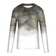 thumbnail image 4 of Blusas y camisas de manga larga con cuello redondo para hombre, blusas casuales de cuello redondo y manga larga, camisetas estampadas, blusas para hombre, 4 of 5