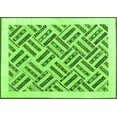 thumbnail image 1 of Ahgly Company Indoor Rectangle Solid Green Modern Area Rugs, 5' x 7', 1 of 1