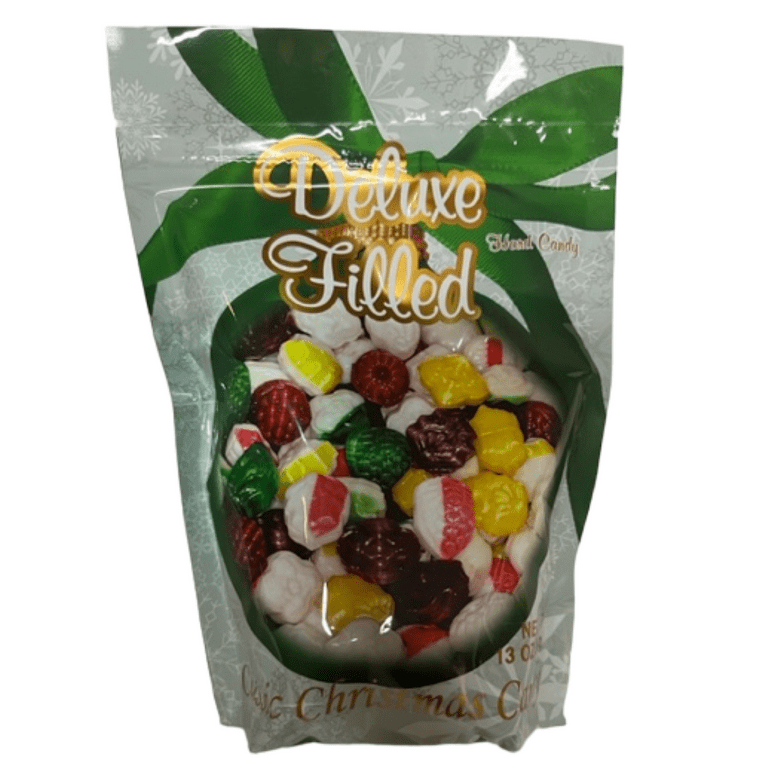 Assorted Chocolate Filled Straws Christmas Primrose 1 LB (453g)