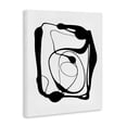 thumbnail image 4 of Stupell Industries Black Swirled Figure Abstract Painting Gallery Wrapped Canvas Art Print Wall Art, 24 x 30, 4 of 8