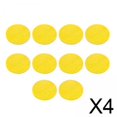thumbnail image 1 of 4x10 Uds. Marcadores De Puntos Redondos De 4 Pulgadas Para Herramientas De Profesores De Deportes Jardín De Infantes Amarillo, 1 of 5