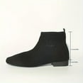 thumbnail image 4 of Women's Slip-On Ankle Boots - Pointed Toe Low Heel with Elastic Sides, 4 of 6