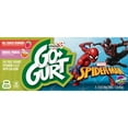 thumbnail image 2 of Go-GURT Marvel Kids Fat Free Yogurt Variety Pack, 2 oz Yogurt Tubes (8 Count), 2 of 8