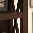 thumbnail image 4 of Bush Furniture Key West Writing Desk with Lateral File Cabinet and Bookcase in Cherry, 4 of 7