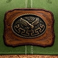 thumbnail image 5 of KNITE Gorra Trucker Hombre Águila Real Vaquera Herraje Metálico Rancho Buchona, 5 of 5
