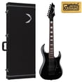 thumbnail image 1 of Dean Michael Angelo Batio 7-String Electric Guitar Black WITH Hard Shell Case ,MAB7X CBK CASE, 1 of 12