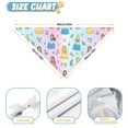 thumbnail image 6 of Dog Bandana 2 Pack,Rainbow Princess Flower Pattern Bandanas for Dogs,Cat Bandana,Small/ Large Dog Bandana 2 Size,Dog Bandanas, 6 of 6