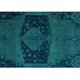 thumbnail image 1 of Ahgly Company Indoor Rectangle Abstract Light Blue Modern Area Rugs, 3' x 5', 1 of 4